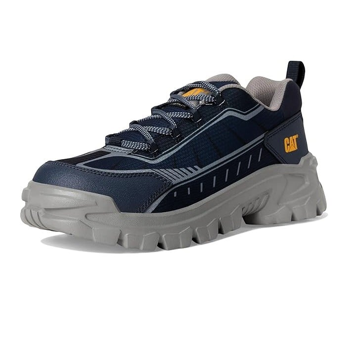 ZAPATILLA HOMBRE CATERPILLAR AZUL PUNTA COMPOSITE PROTECCION ELECTRICA - 1