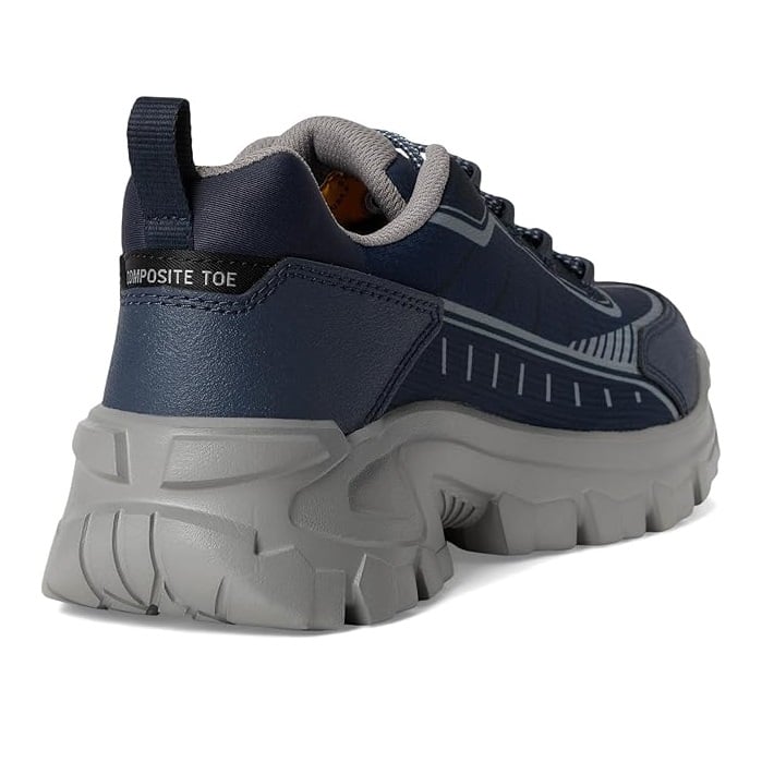 ZAPATILLA HOMBRE CATERPILLAR AZUL PUNTA COMPOSITE PROTECCION ELECTRICA - 4