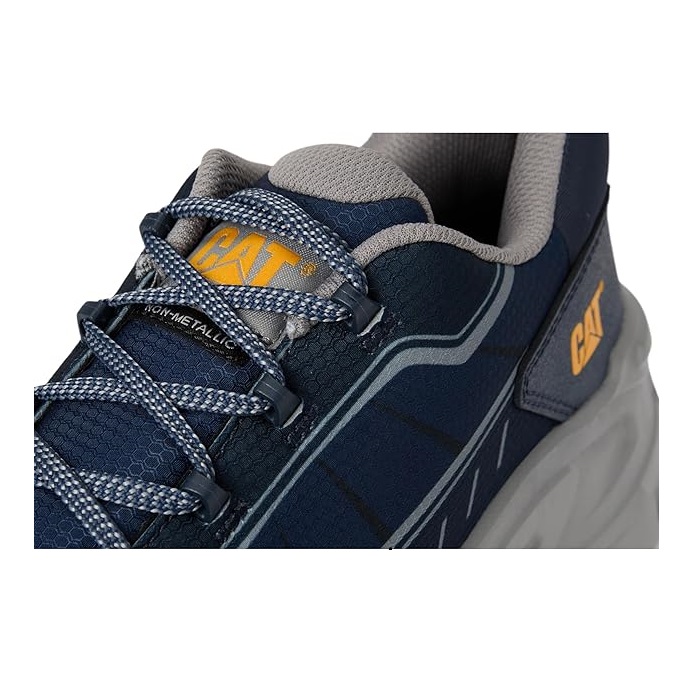 ZAPATILLA HOMBRE CATERPILLAR AZUL PUNTA COMPOSITE PROTECCION ELECTRICA - 5