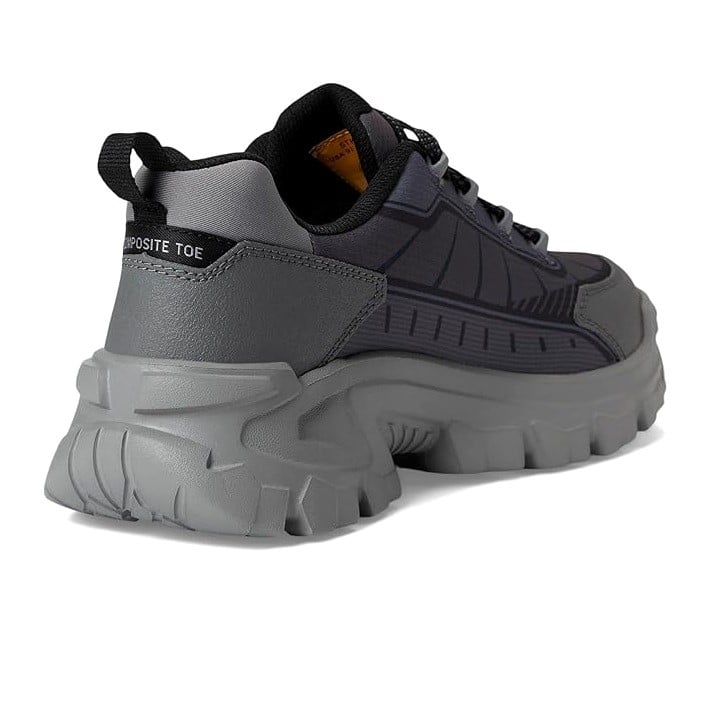 ZAPATILLA HOMBRE CATERPILLAR GRIS PUNTA COMPOSITE PROTECCION ELECTRICA - 4