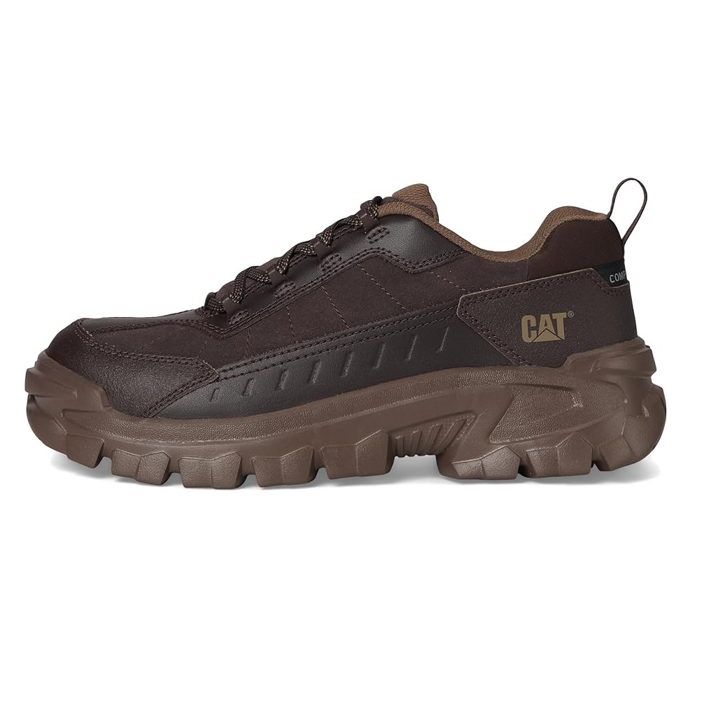 ZAPATILLA HOMBRE CATERPILLAR MARRON PUNTA COMPOSITE PROTECCION ELECTRICA - 2