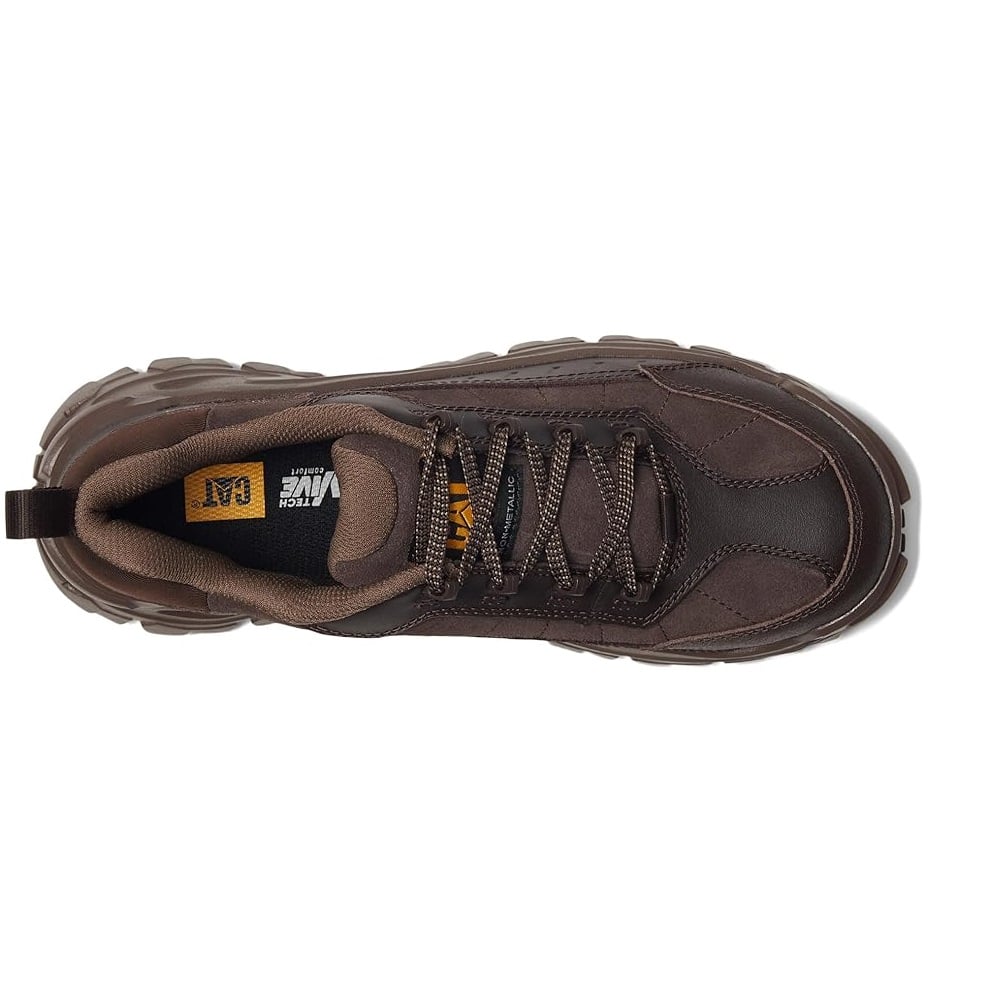 ZAPATILLA HOMBRE CATERPILLAR MARRON PUNTA COMPOSITE PROTECCION ELECTRICA - 6