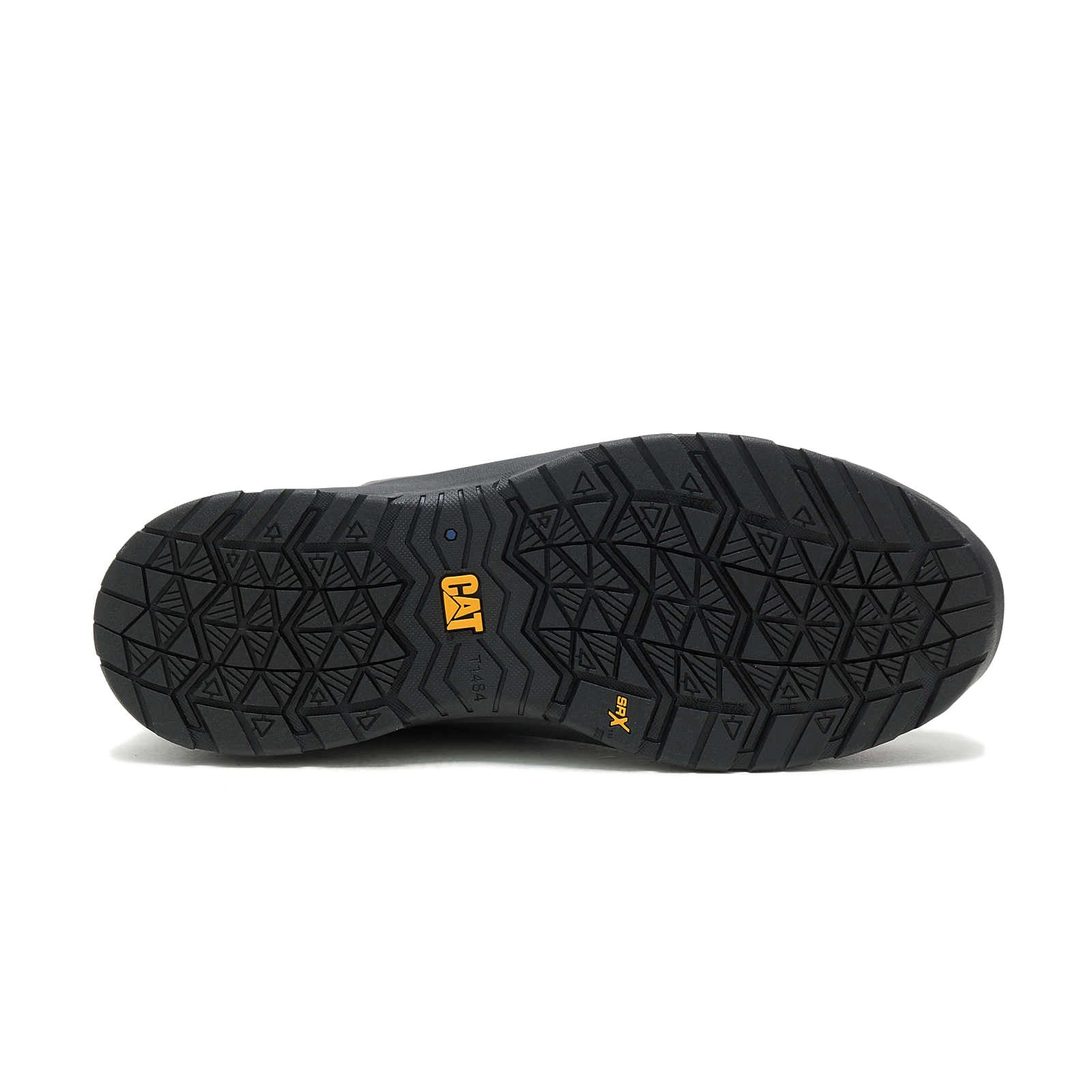 ZAPATILLA HOMBRE CATERPILLAR CUERO NEGRO PUNTA COMPOSITE PROTECCION ELECTRICA - 6