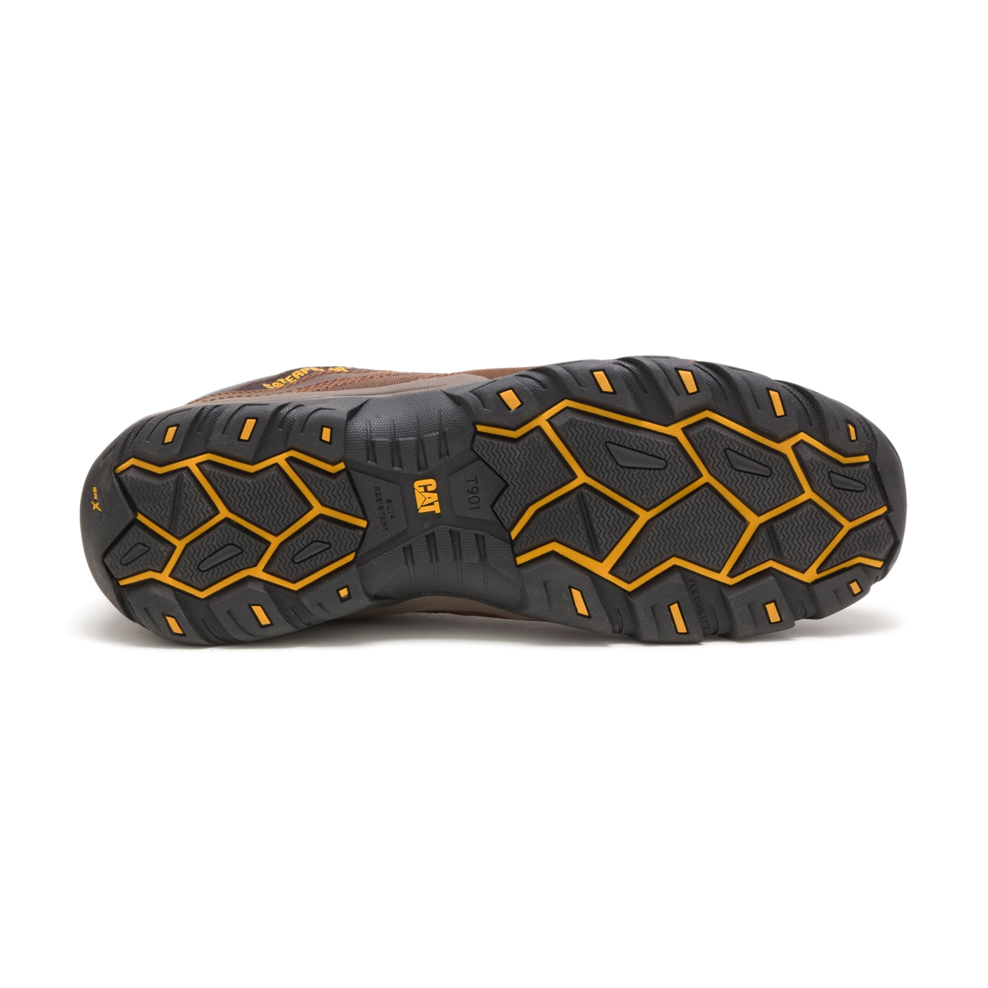 ZAPATILLA HOMBRE CATERPILLAR MARRON PUNTA COMPOSITE PROTECCION ELECTRICA - 6