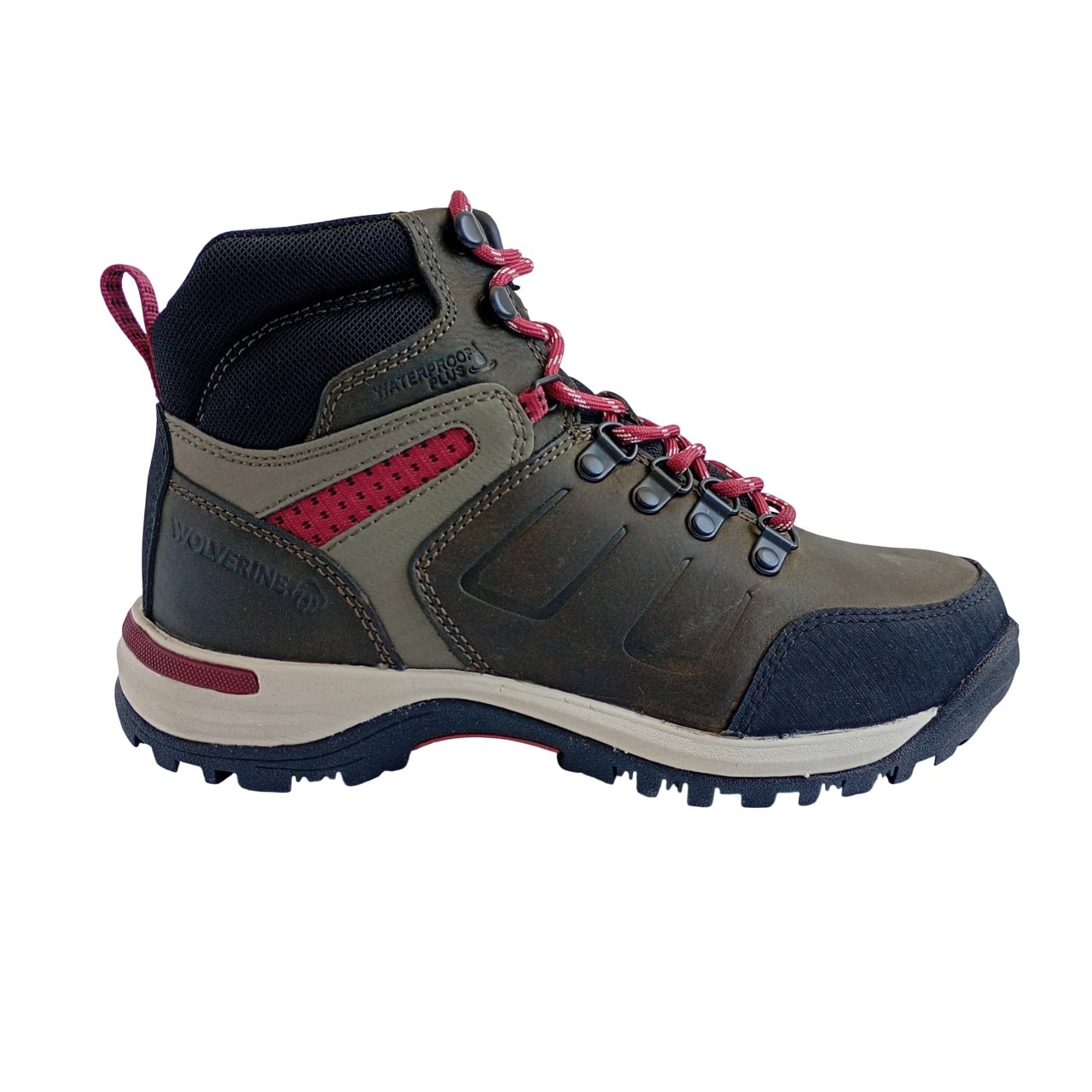 BOTIN WOLVERINE DAMA PUNTA DE ACERO WATERPROOF ANTIDESLIZANTES - 1