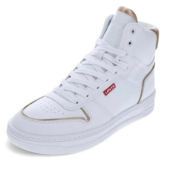 BOTINES LEVIS BLANCOS MODA DAMAS - 2
