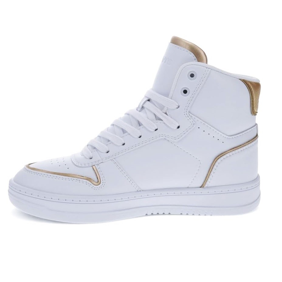 BOTINES LEVIS BLANCOS MODA DAMAS - 3