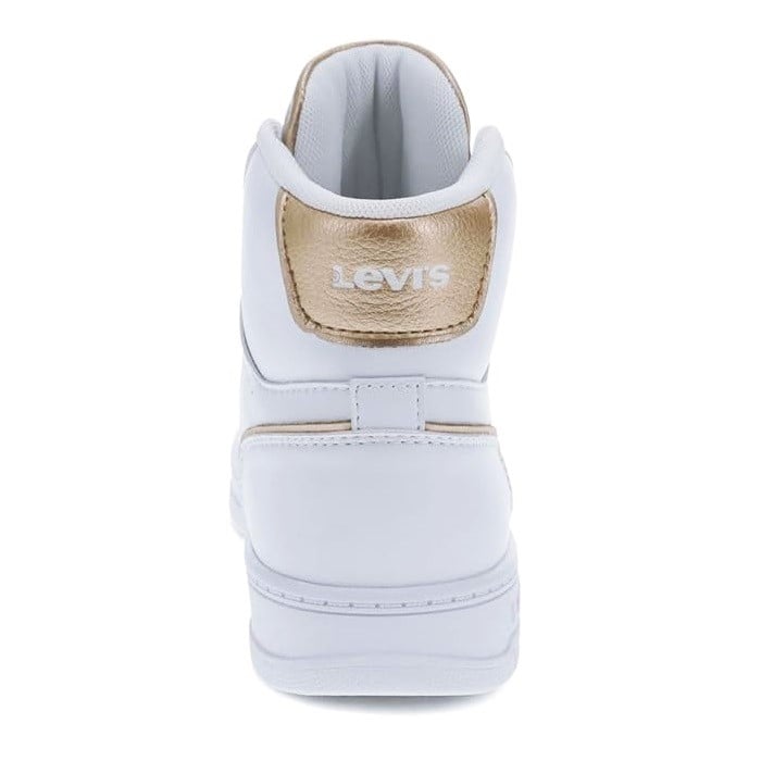 BOTINES LEVIS BLANCOS MODA DAMAS - 4