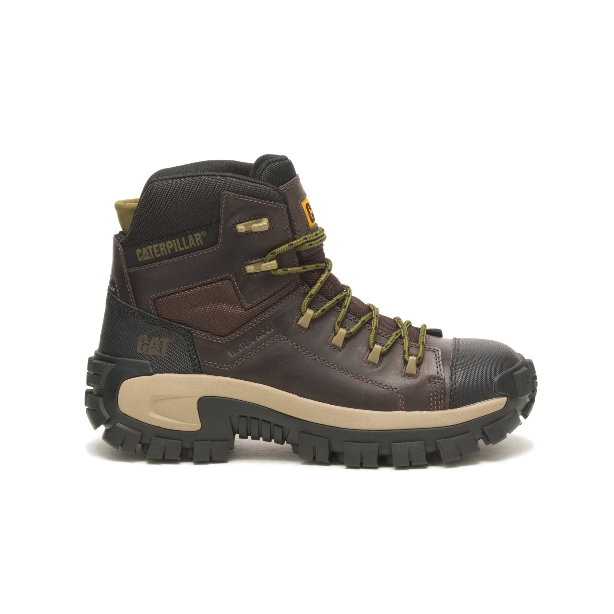 BOTIN CATERPILLAR MARRON PUNTA COMPOSITE WATERPROOF HOMBRE - 1