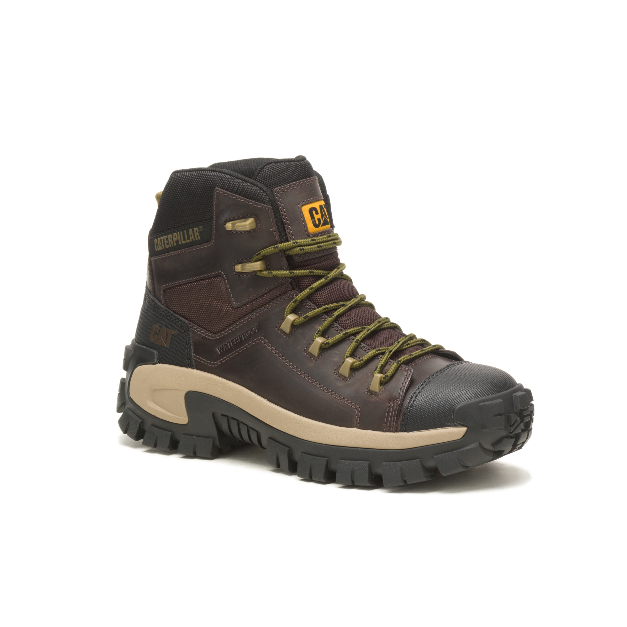 BOTIN CATERPILLAR MARRON PUNTA COMPOSITE WATERPROOF HOMBRE - 2