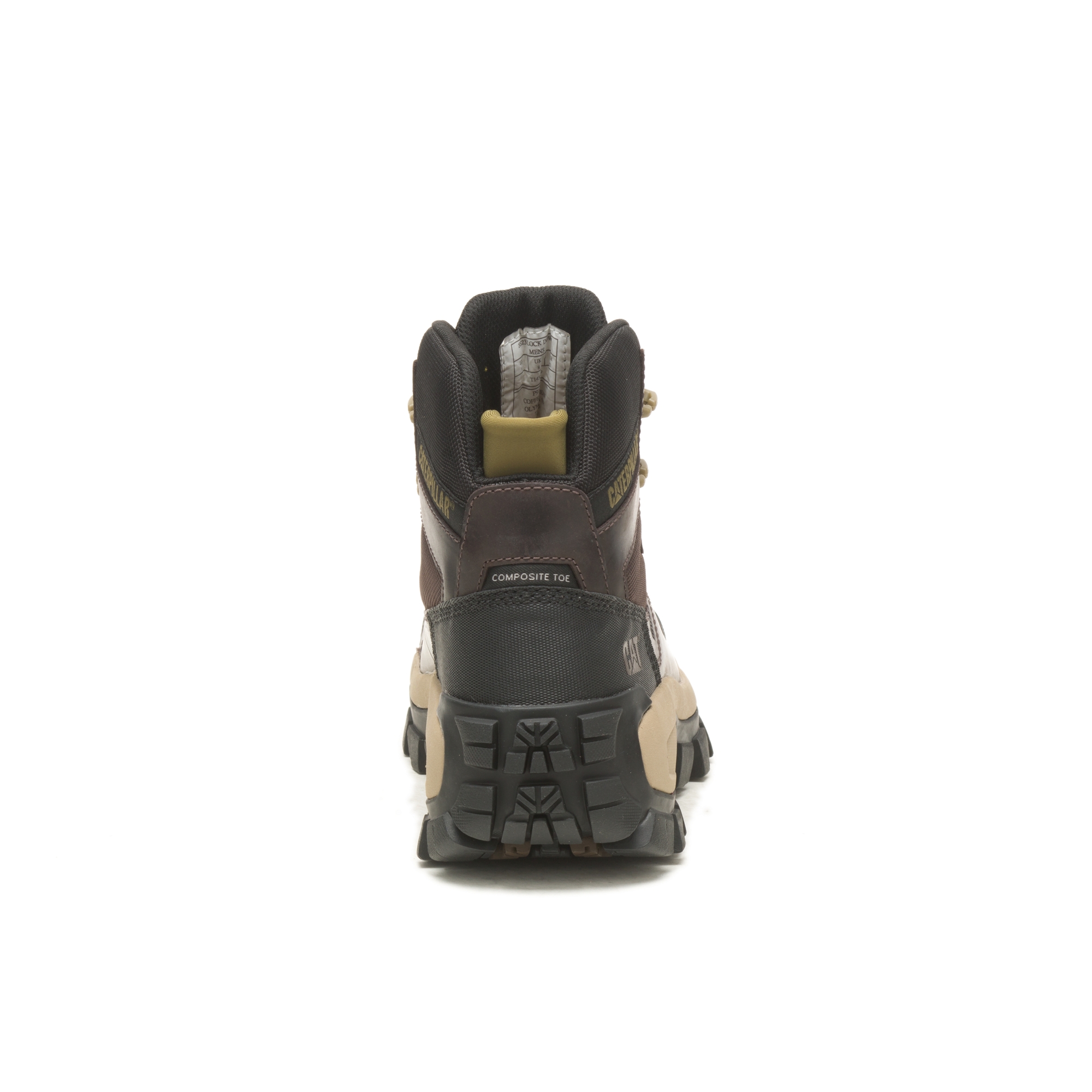 BOTIN CATERPILLAR MARRON PUNTA COMPOSITE WATERPROOF HOMBRE - 5