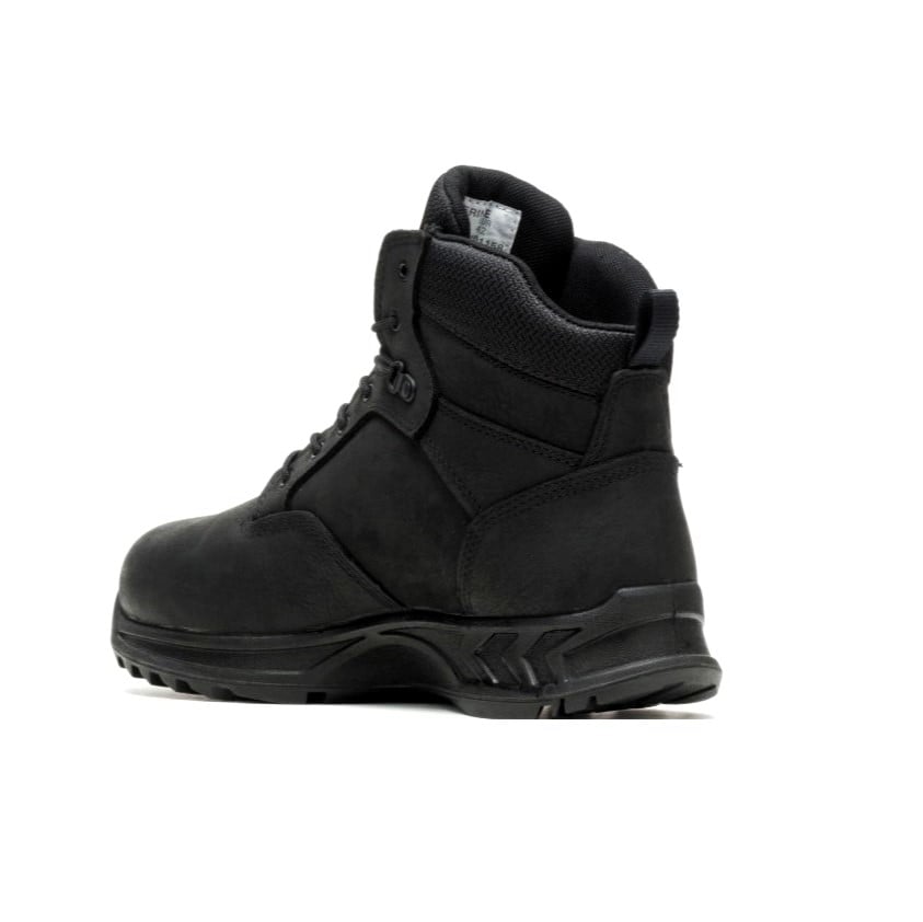BOTINES WOLVERINE HOMBRE CUERO NEGRO PUNTA DE SEGURIDAD WATERPROOF PROTECCION ELECTRICA - 3