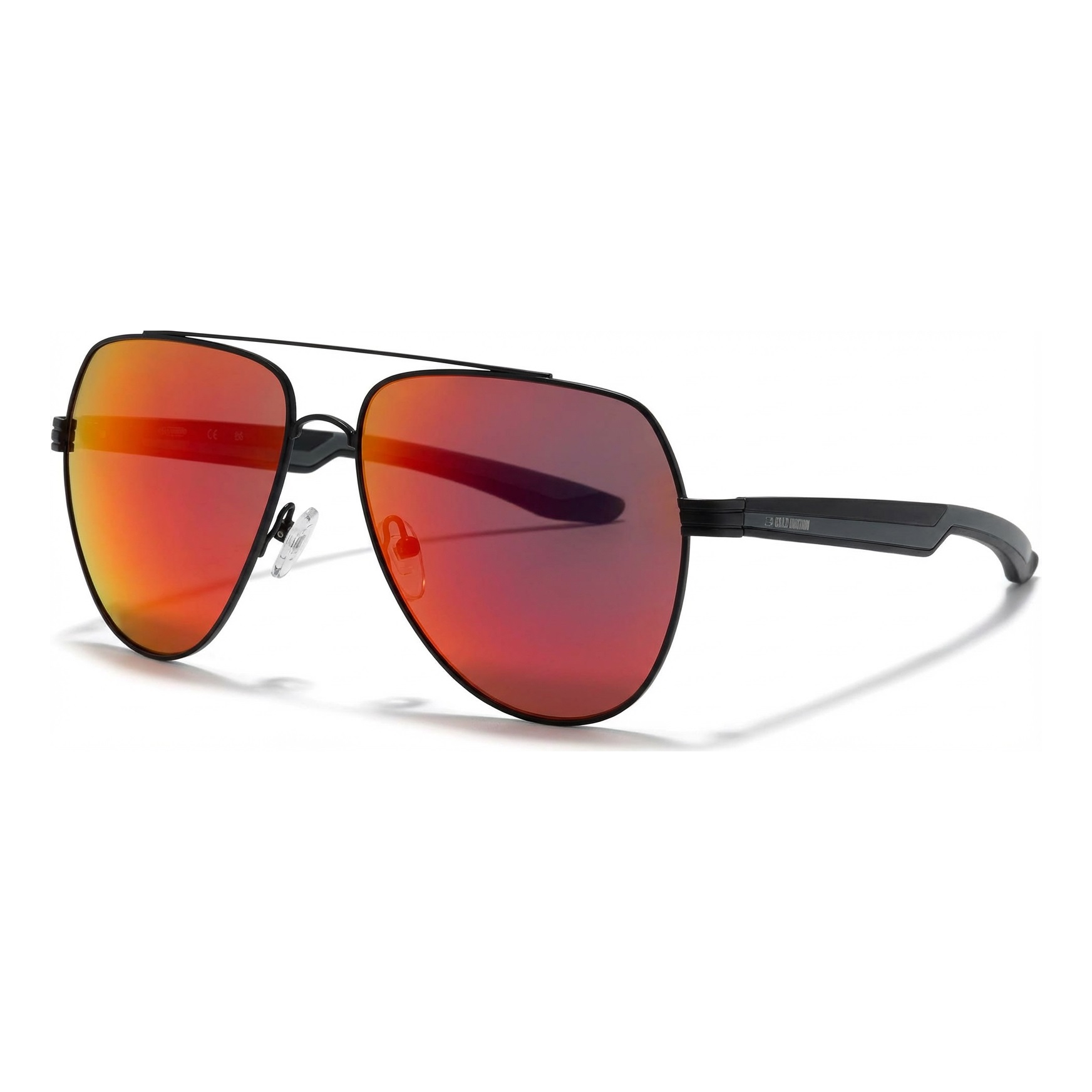 LENTES DE SOL HOMBRE HARLEY DAVIDSON MODELO AVIADOR ROJO - 4