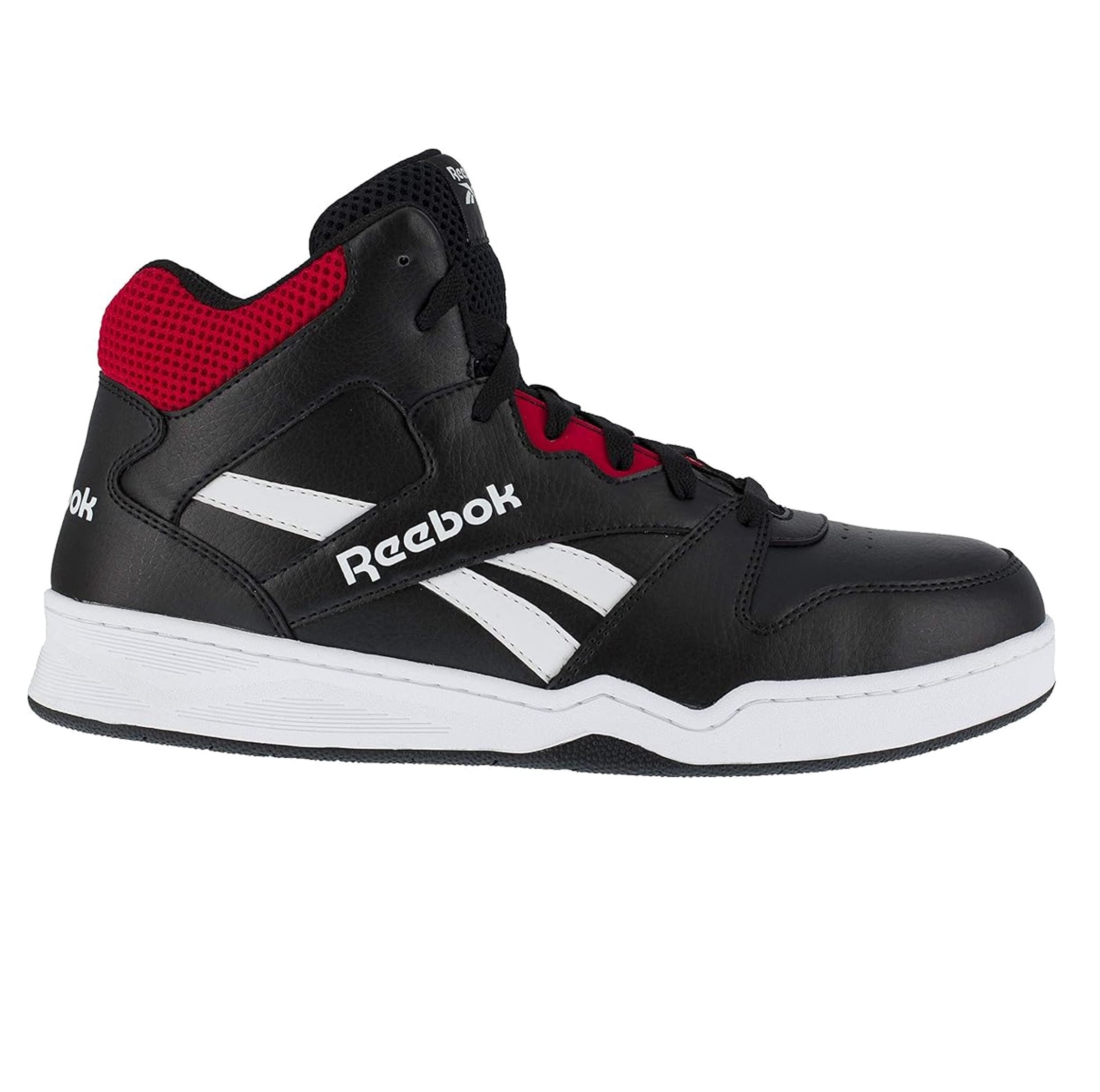 BOTINES HOMBRE REEBOK PUNTA COMPOSITE LIBRE DE METAL CUERO NEGRO - 2
