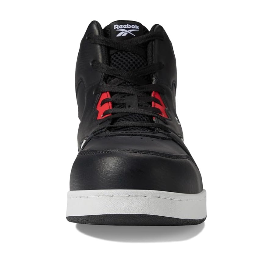 BOTINES HOMBRE REEBOK PUNTA COMPOSITE LIBRE DE METAL CUERO NEGRO - 5