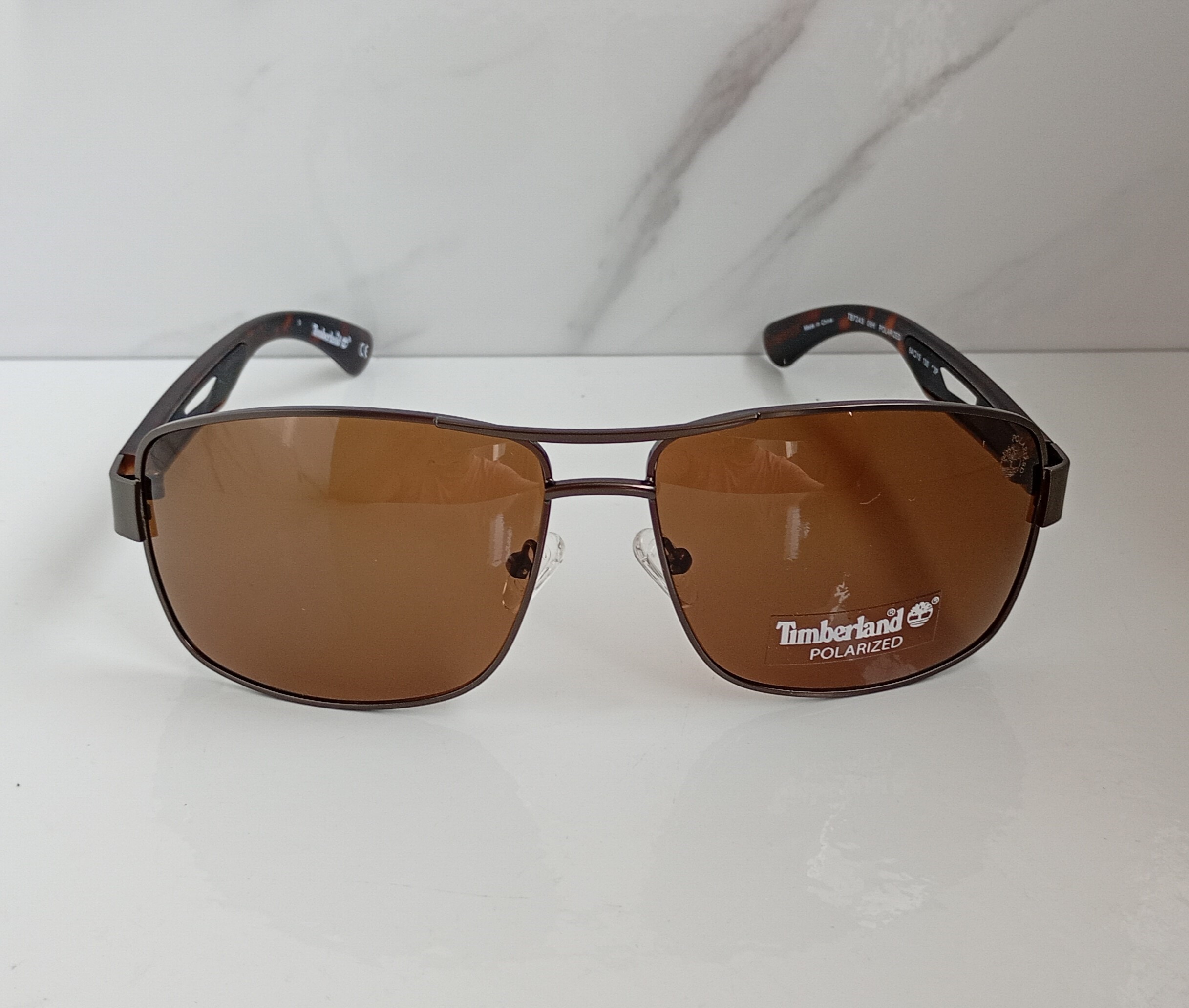 LENTES TIMBERLAND MARRON POLARIZADOS HOMBRE - 1