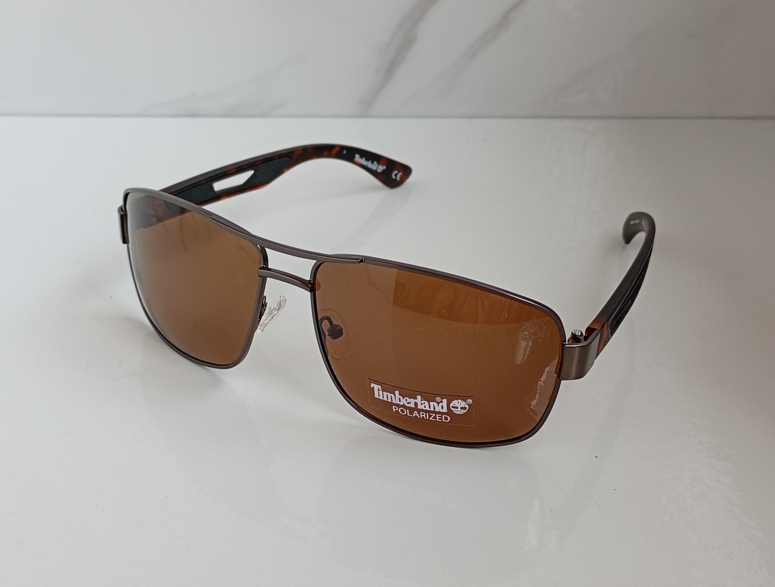 LENTES TIMBERLAND MARRON POLARIZADOS HOMBRE - 4