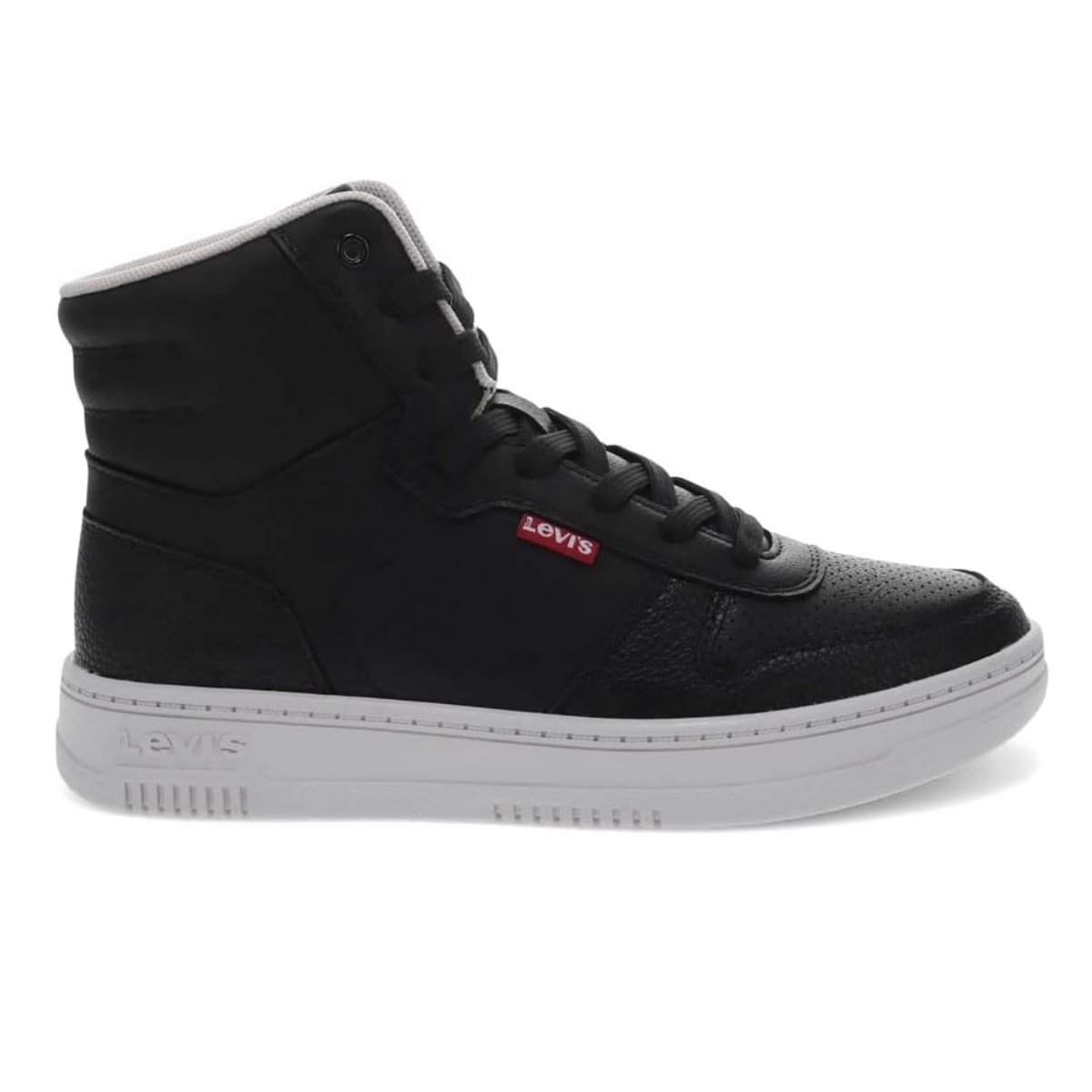 BOTIN LEVIS NEGRO MODA DAMAS - 1