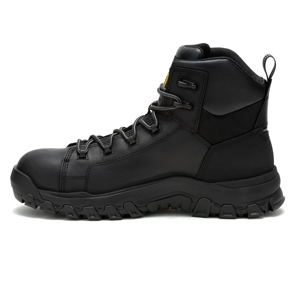 BOTINES CATERPILLAR HOMBRE PUNTA COMPOSITE LIBRE DE METAL WATERPROOF NEGRO - 3