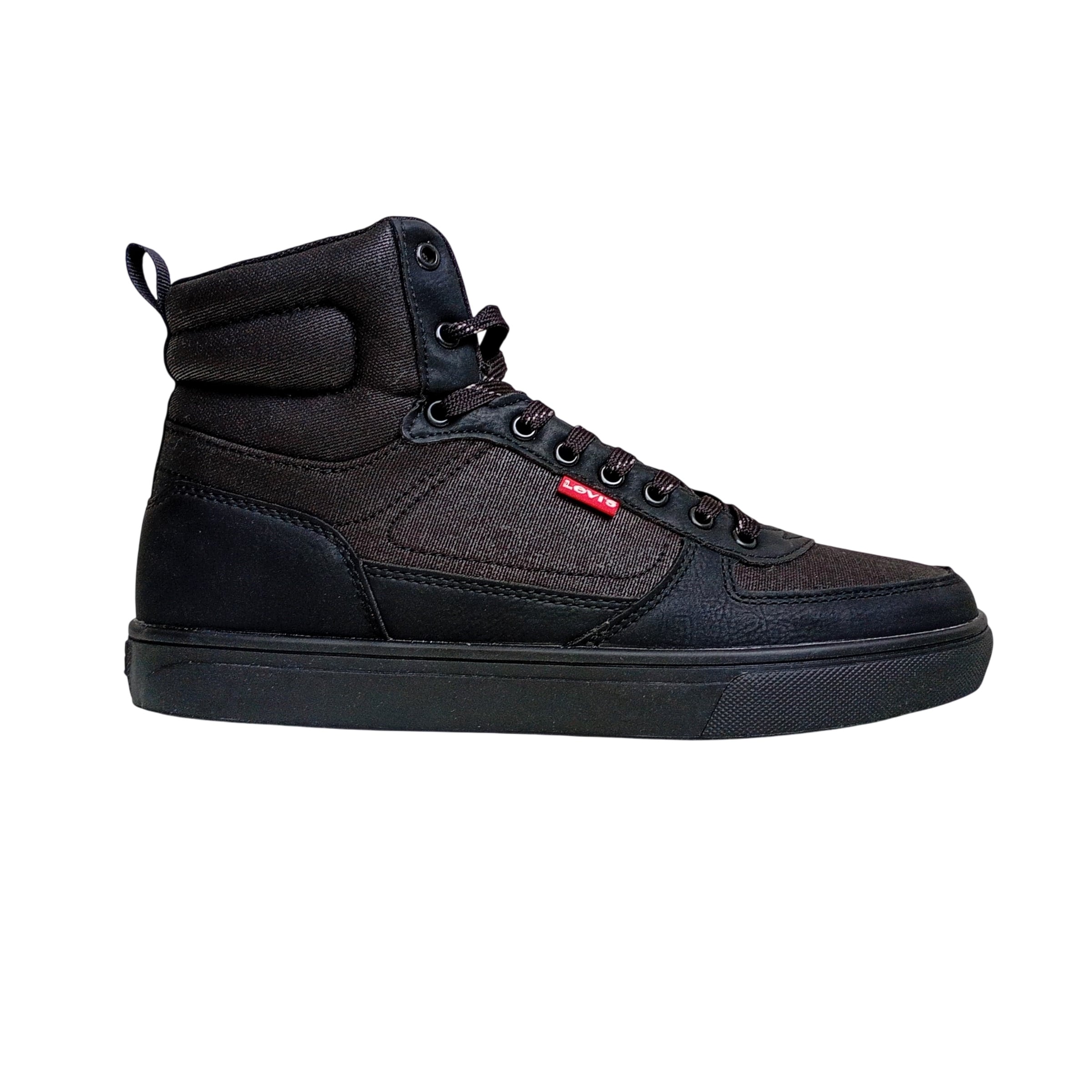 BOTIN LEVIS NEGRO MODA CABALLEROS - 1