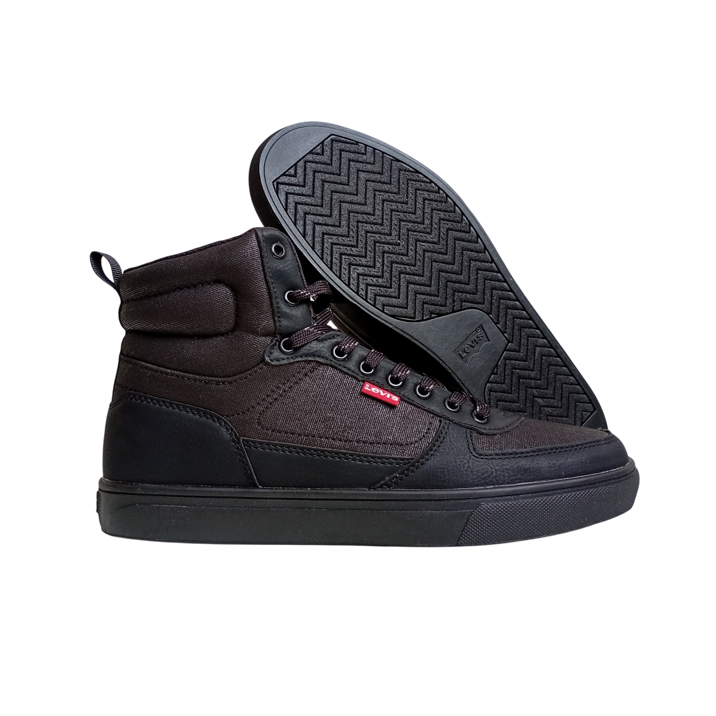 BOTIN LEVIS NEGRO MODA CABALLEROS - 2