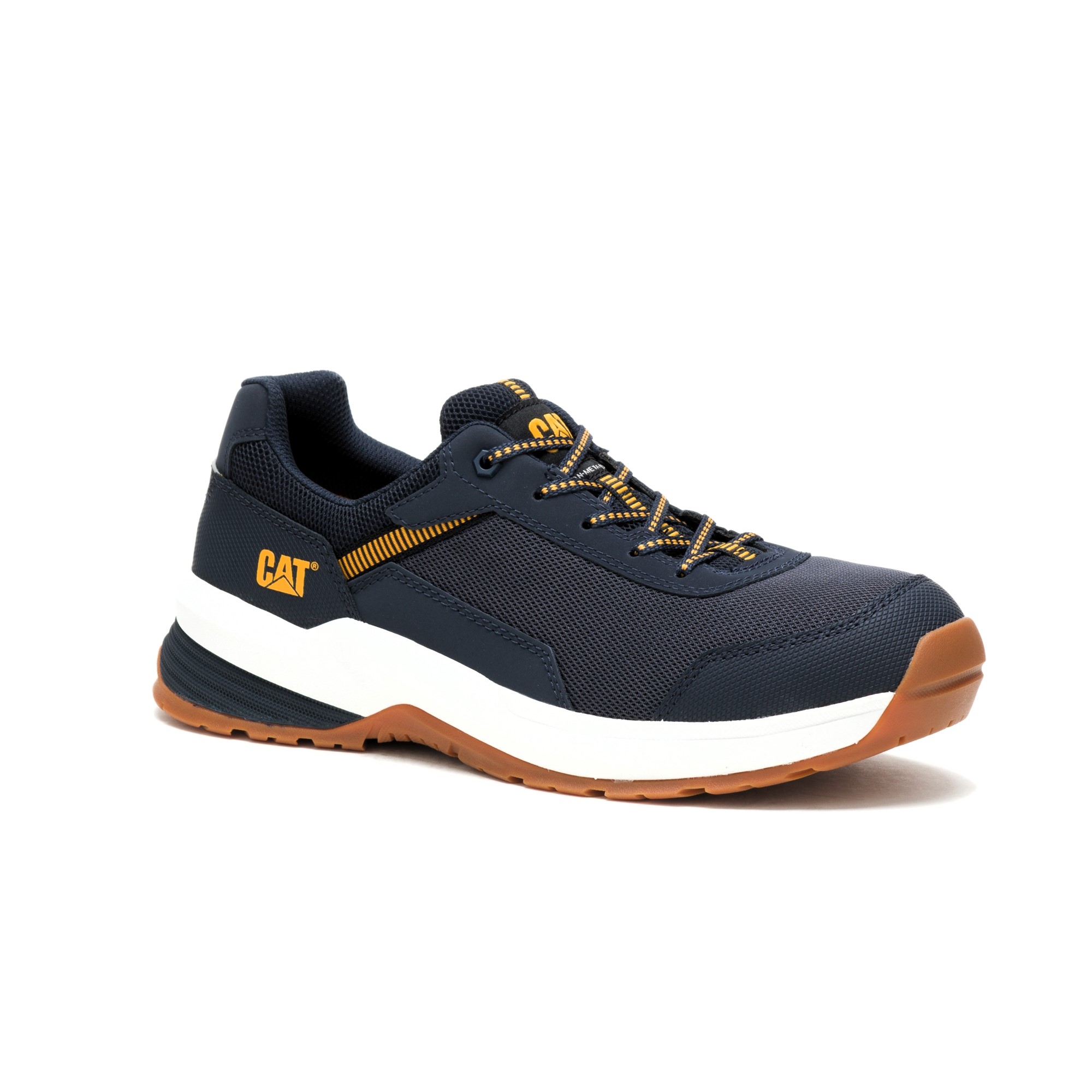 ZAPATILLAS HOMBRE CATERPILLAR AZUL OSCURO PUNTA COMPOSITE SUELA ANTIDESLIZANTE - 1
