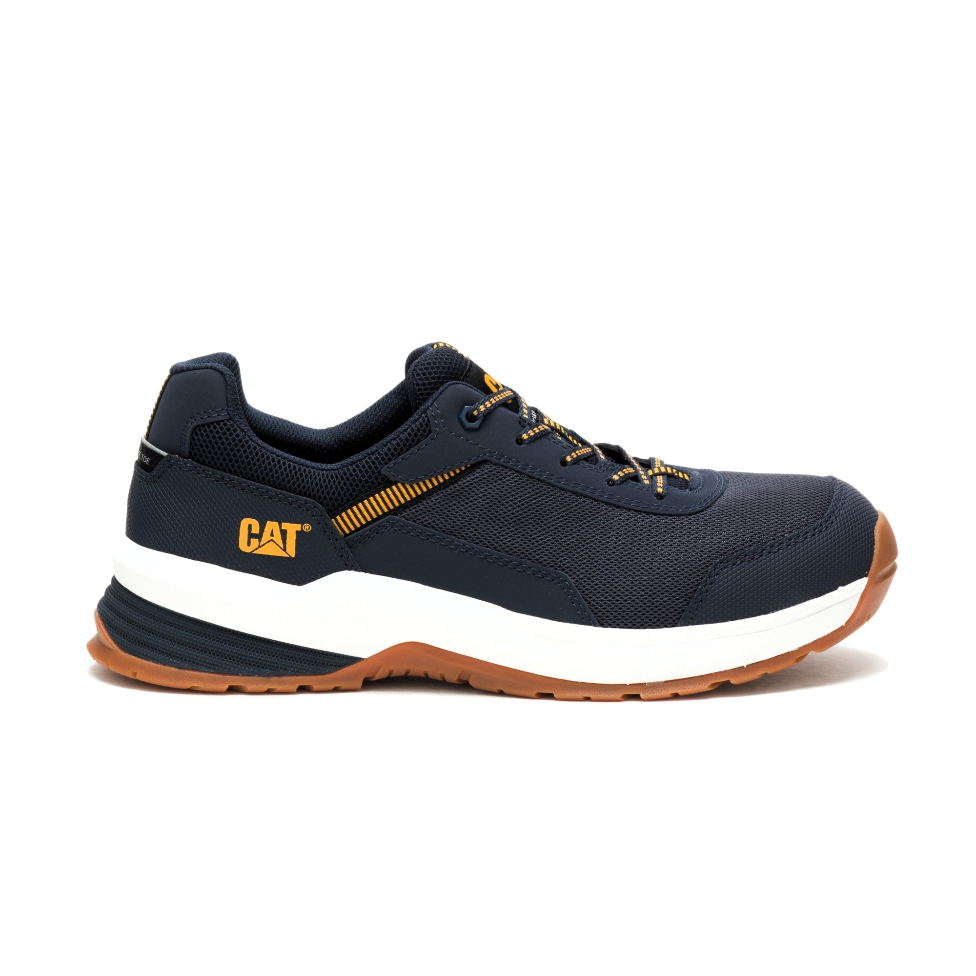 ZAPATILLAS HOMBRE CATERPILLAR AZUL OSCURO PUNTA COMPOSITE SUELA ANTIDESLIZANTE - 2