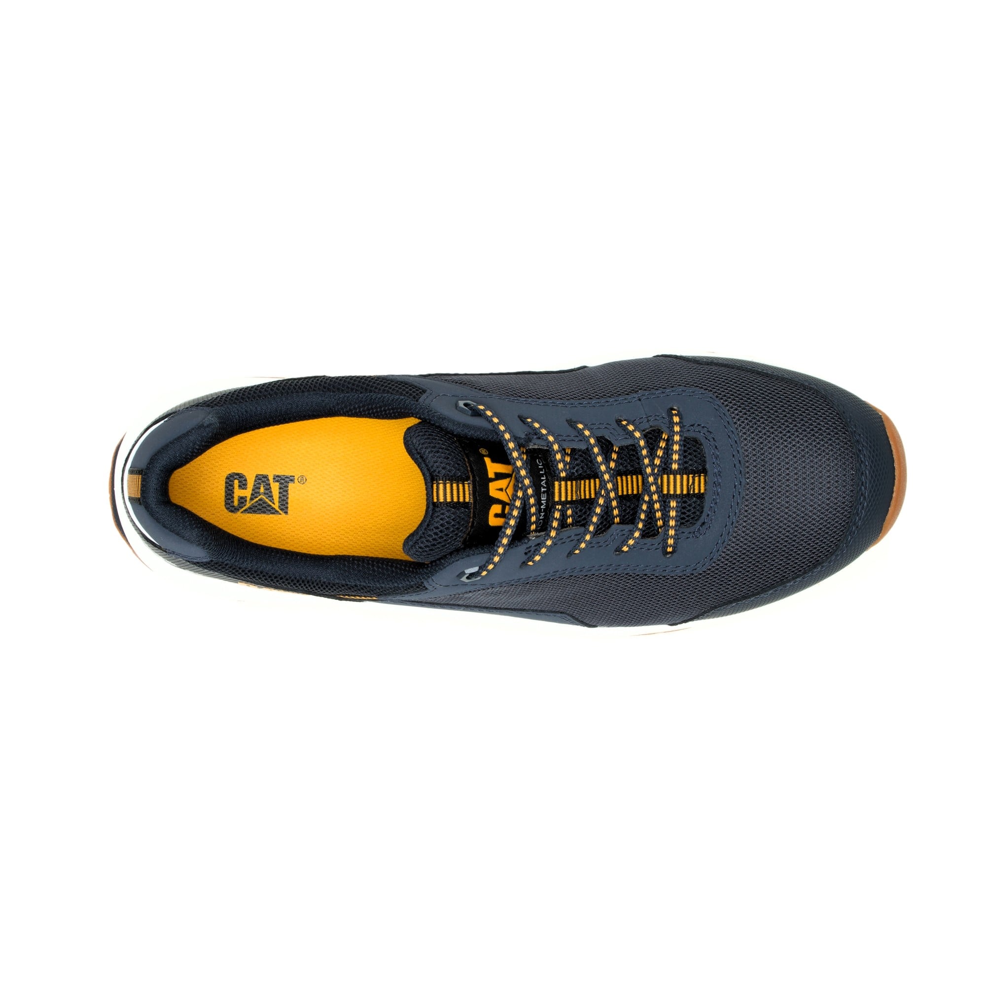 ZAPATILLAS HOMBRE CATERPILLAR AZUL OSCURO PUNTA COMPOSITE SUELA ANTIDESLIZANTE - 4