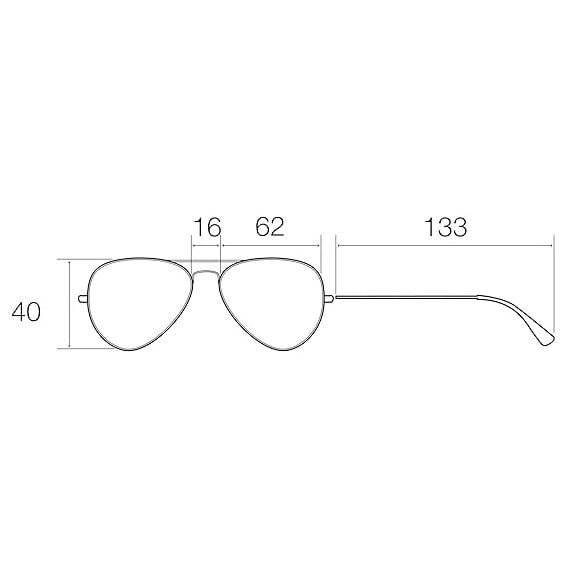 LENTES CAT MARCO AZUL PROTECCION UV 400 HOMBRE - 4