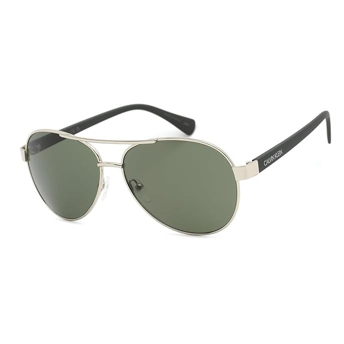 LENTES DE SOL CALVIN KLEIN MODELO AVIADOR MARCO METAL - 1