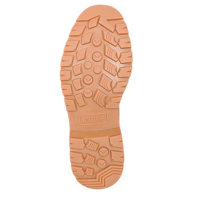 BOTINES WOLVERINE HOMBRE MODA CASUAL CUERO NEGRO - 4