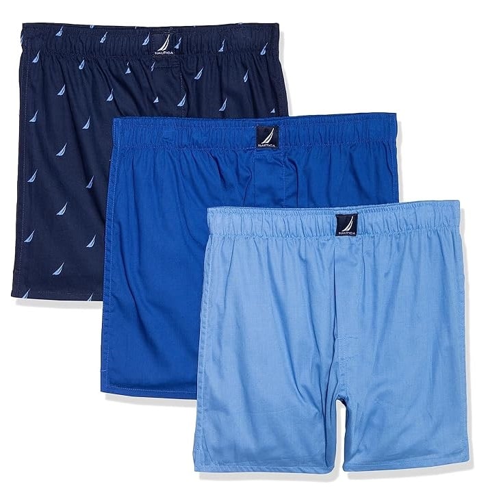BOXER NAUTICA 100% ALGODON PACK DE 3 PARA HOMBRE - 1