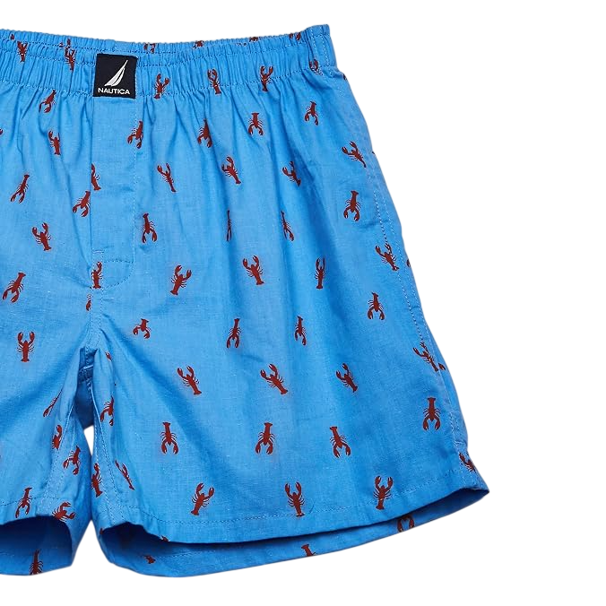 BOXER PARA HOMBRE NAUTICA 100% ALGODON PACK DE 3 - 4