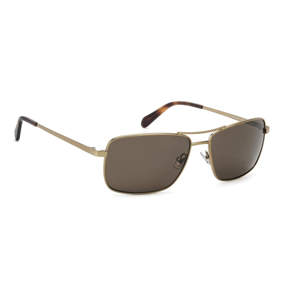 LENTES DE SOL FOSSIL HOMBRE MODA MASCULINA MARCO DORADO - 2
