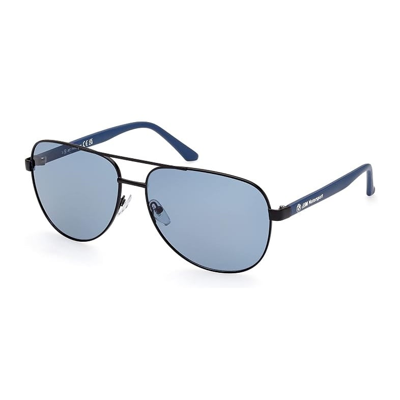 LENTES DE SOL HOMBRE BMW MOTORSPORT MODELO PILOTO METAL AZUL - 1