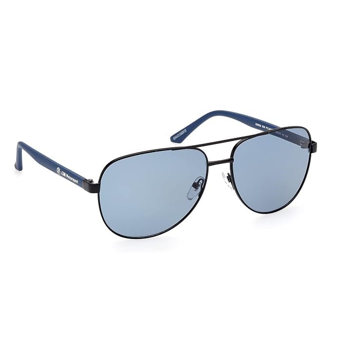 LENTES DE SOL HOMBRE BMW MOTORSPORT MODELO PILOTO METAL AZUL - 2