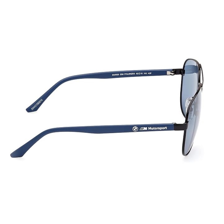 LENTES DE SOL HOMBRE BMW MOTORSPORT MODELO PILOTO METAL AZUL - 5