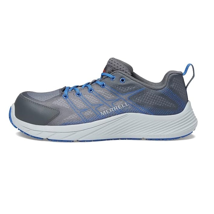 ZAPATILLA HOMBRE MERRELL GRIS PUNTA COMPOSITE ANTIDESLIZANTES PROTECCION ELECTRICA - 2