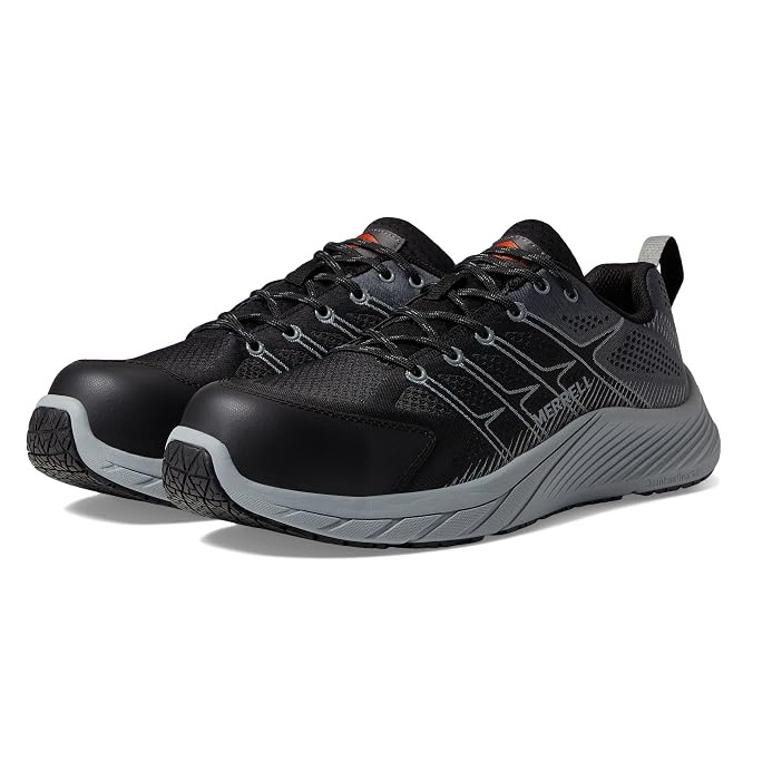 ZAPATILLA HOMBRE MERRELL NEGRO PUNTA COMPOSITE ANTIDESLIZANTES PROTECCION ELECTRICA - 1