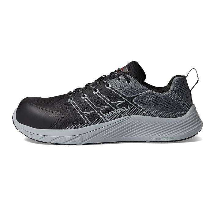 ZAPATILLA HOMBRE MERRELL NEGRO PUNTA COMPOSITE ANTIDESLIZANTES PROTECCION ELECTRICA - 2