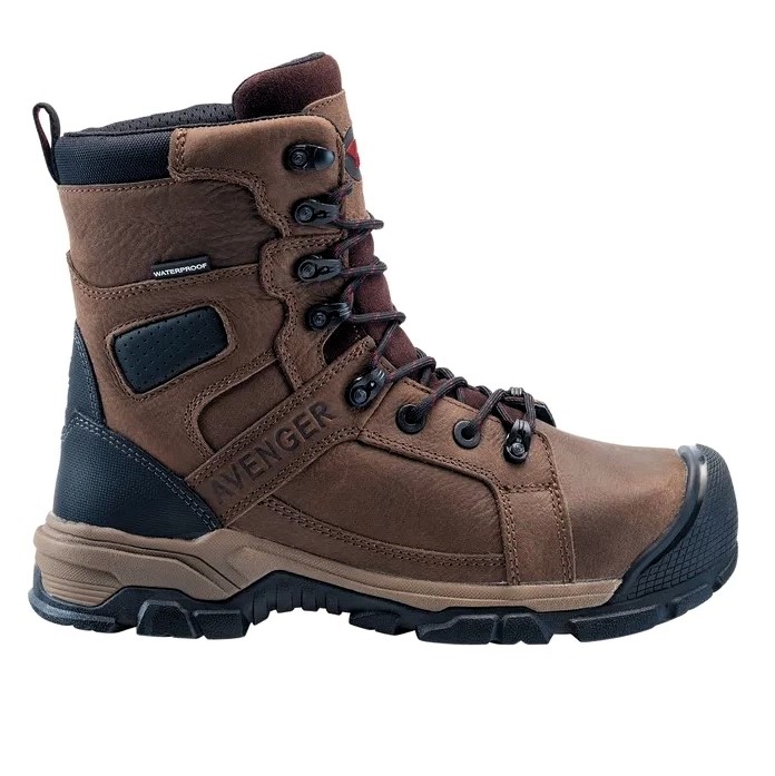 BOTINES HOMBRE AVENGER PUNTA SEGURIDAD WATERPROOF ANTIPUNCION PROTECCION ELECTRICA - 2