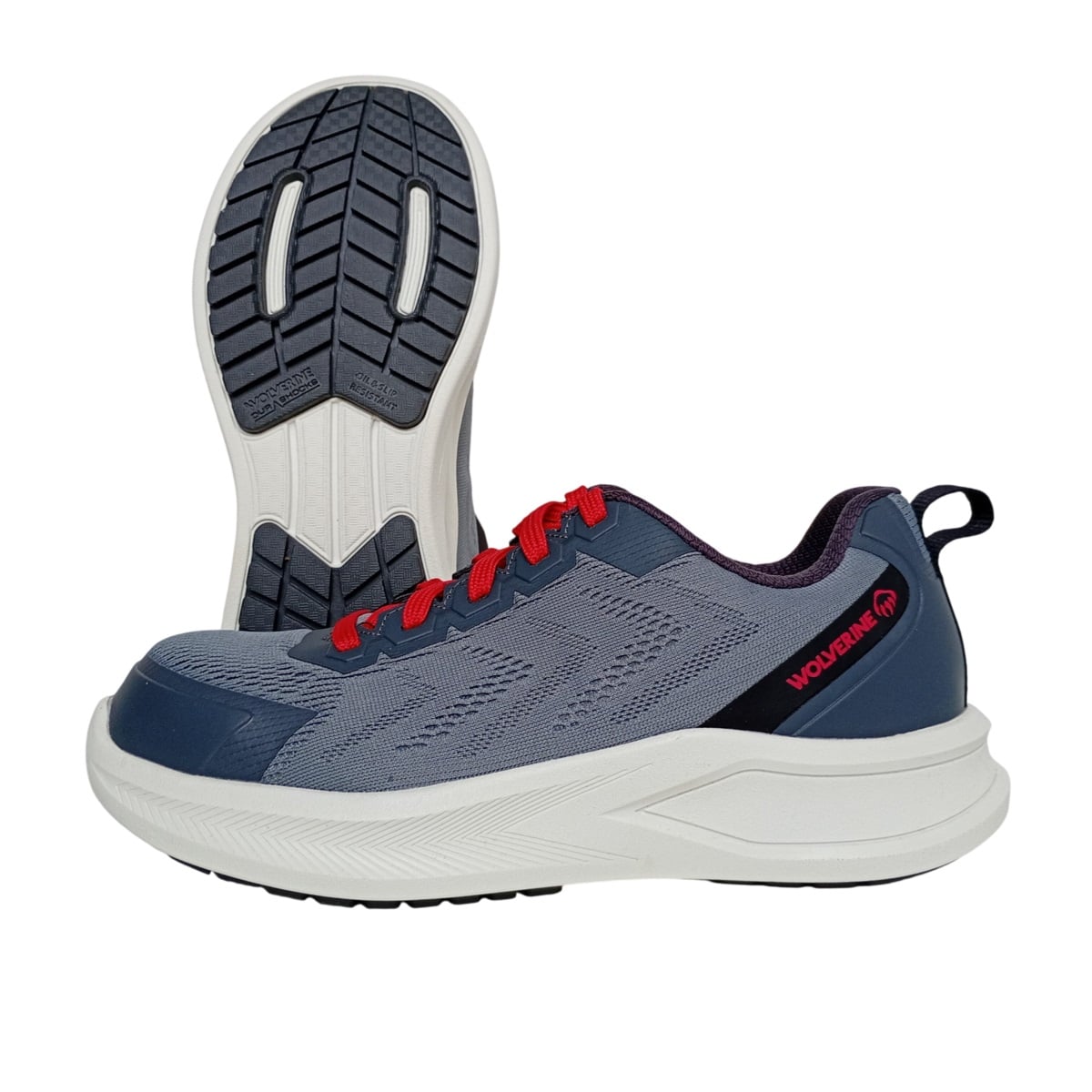 ZAPATILLA WOLVERINE GRIS PUNTA COMPOSITE PROTECCION ELECTRICA HOMBRE - 5