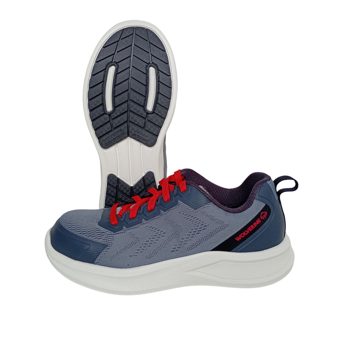 ZAPATILLA WOLVERINE GRIS PUNTA COMPOSITE PROTECCION ELECTRICA HOMBRE - 6