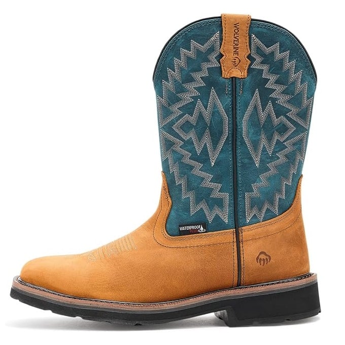 BOTAS WOLVERINE CAMPERAS RANCHERAS PUNTA ACERO CUERO WATERPROOF ANTIDESLIZANTES HOMBRE - 1