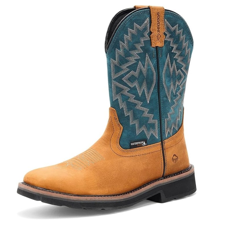 BOTAS WOLVERINE CAMPERAS RANCHERAS PUNTA ACERO CUERO WATERPROOF ANTIDESLIZANTES HOMBRE - 2