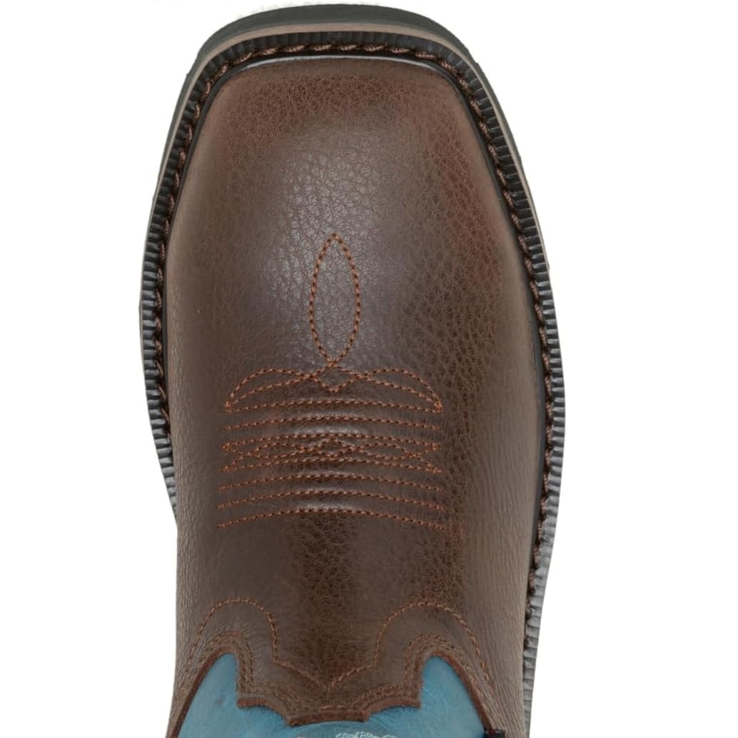 BOTAS WOLVERINE CAMPERAS RANCHERAS PUNTA ACERO CUERO WATERPROOF ANTIDESLIZANTES MUJER - 4