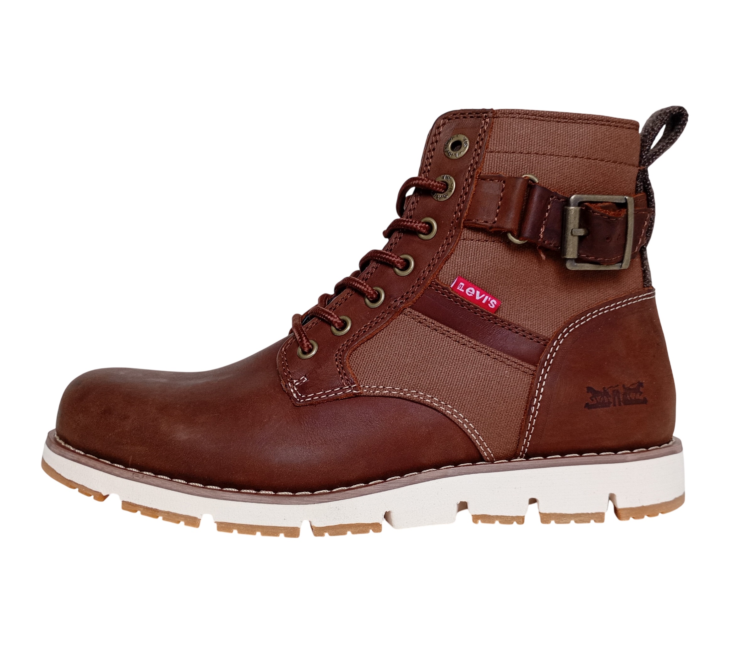 BOTINES LEVIS MARRON MODA HOMBRE - 2