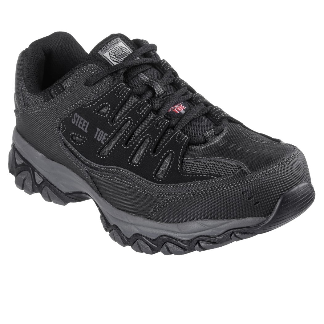 ZAPATILLAS SKECHERS HOMBRE PUNTA DE ACERO PROTECCION ELECTRICA - 1