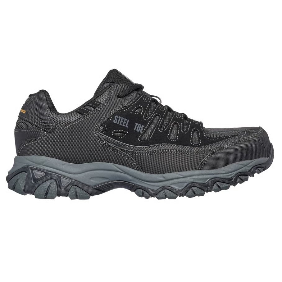 ZAPATILLAS SKECHERS HOMBRE PUNTA DE ACERO PROTECCION ELECTRICA - 2