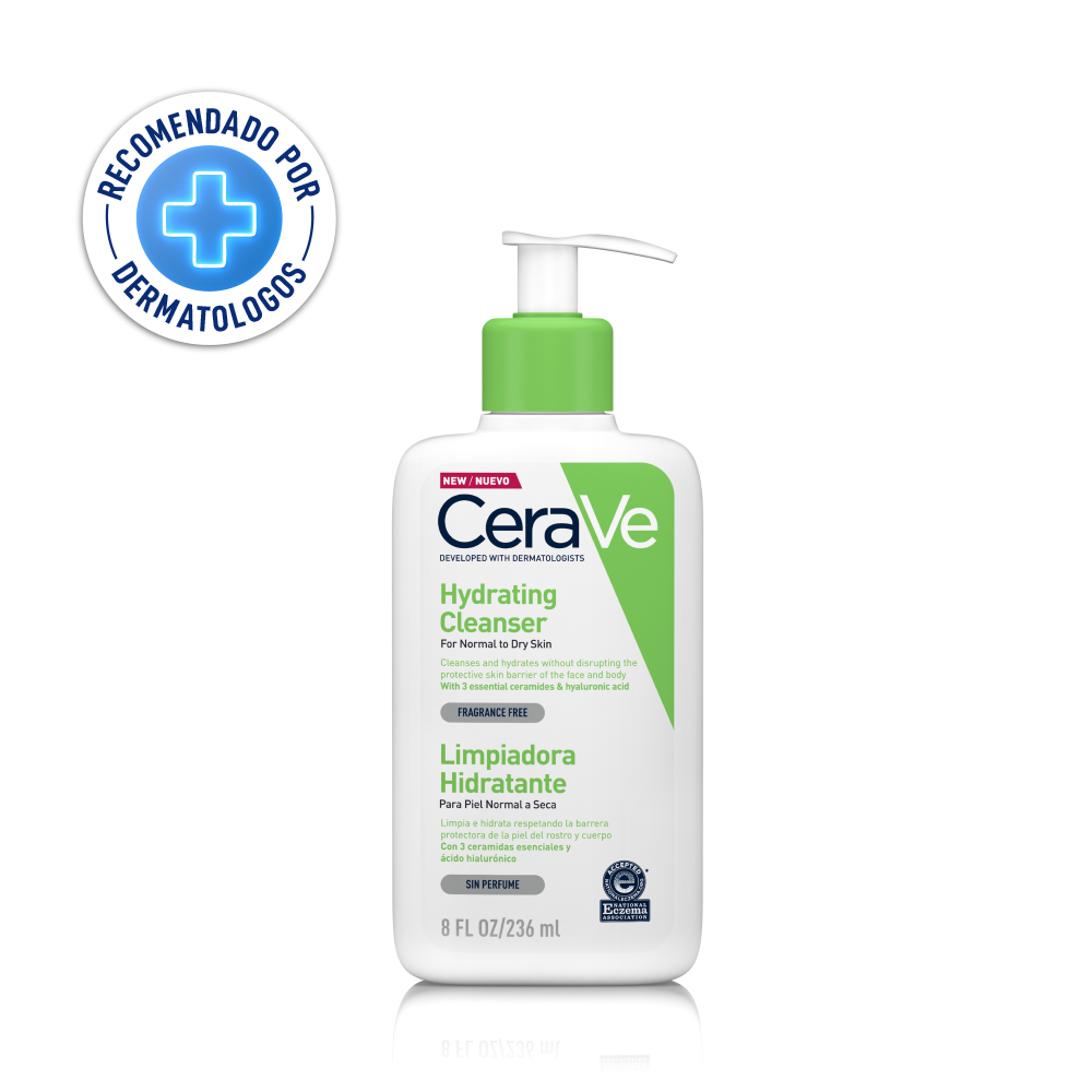 LIMPIADOR CERAVE HIDRATANTE 236ML - 1